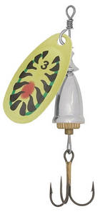 Блешня Wizard вертушка Vibrax 2 -6g Fluo Yellow Predator