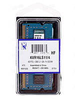 Пам'ять для ноутбука Kingston DDR3 KVR16LS11/4 4GB