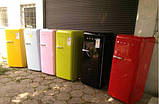 Ретро холодильник SMEG FAB28 Срібний, фото 8