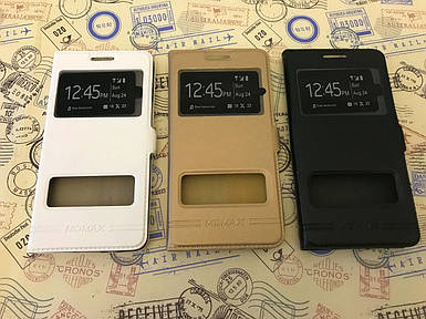 Шкіряний чохол-книжка Momax для Samsung Galaxy A5 A500 (3 кольори)