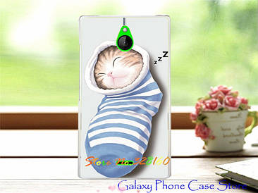 Чохол для Nokia X2 Dual з картинкою кіт у шкарпетці