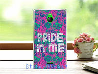 Оригинальный чехол панель накладка для Nokia X2 Dual с рисунком pride in me