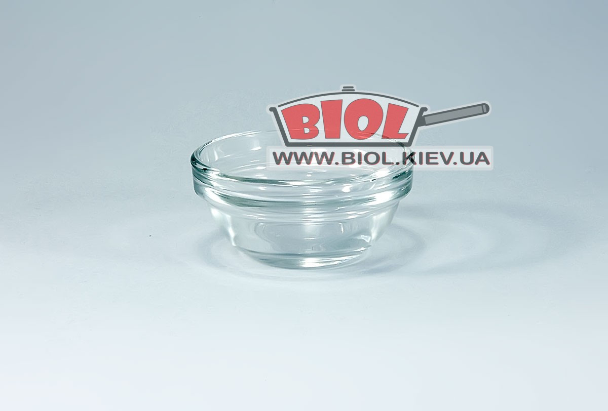 Соусник (солонка) скляний 75 мм Uniglass (Болгарія), фото 1