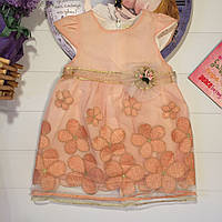 Нарядное платье на девочку 1-3 лет