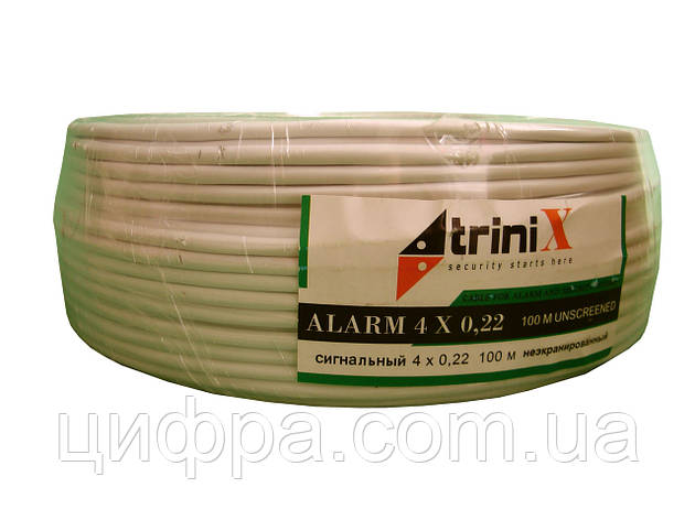 Кабель сигнальний Trinix 4х0,22 екранований, фото 1
