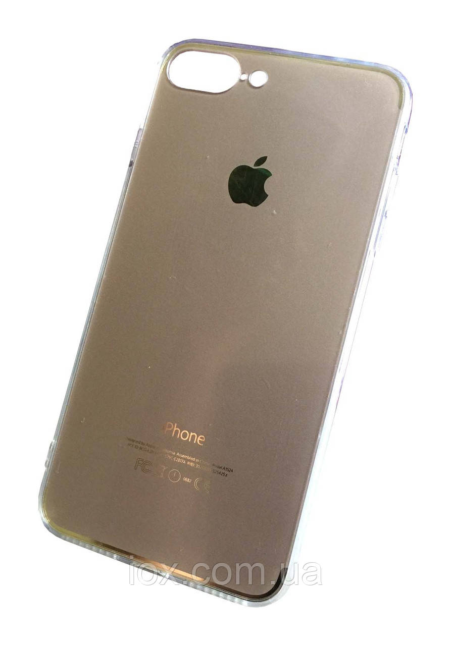 Золотистий TPU чохол для Apple Iphone 7 Plus (5.5")