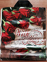 Пакет із петльовою ручкою Троянди 38*43 см
