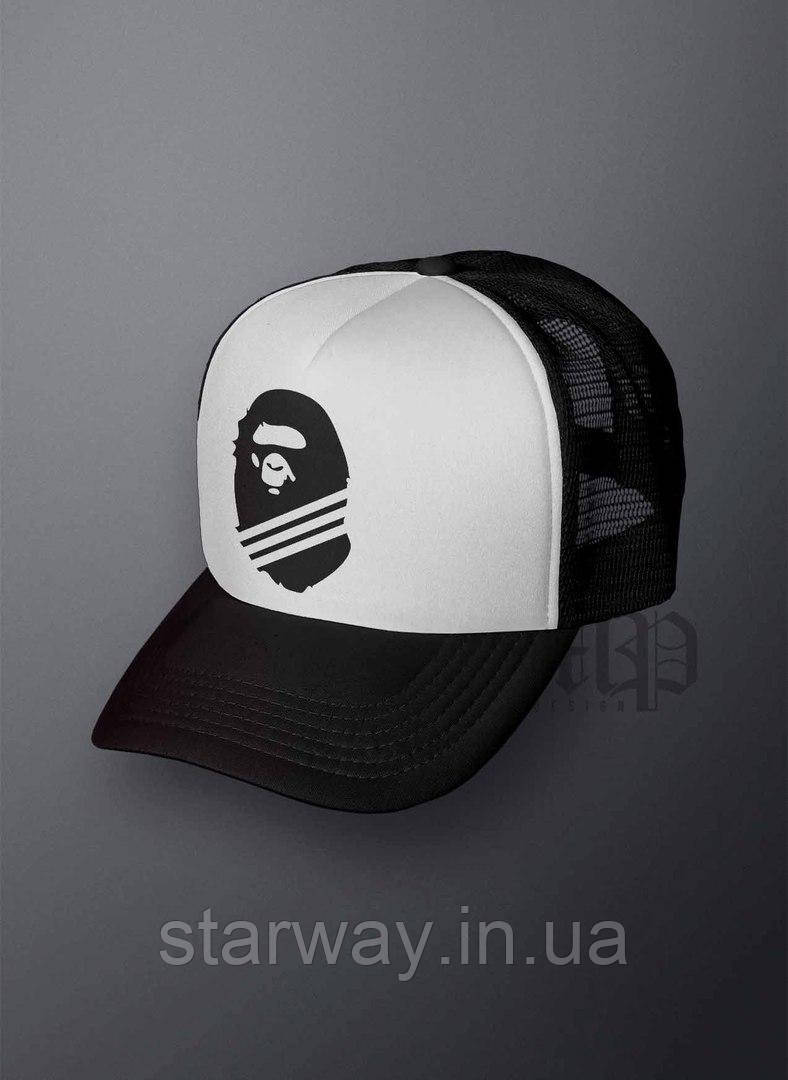 Кепка тракер a bathing ape | bape logo