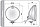 Фара дальнього світла Ø 152 Wesem HO3.17687 кругла, хромована з прозорим склом, дротом і решіткою, фото 6