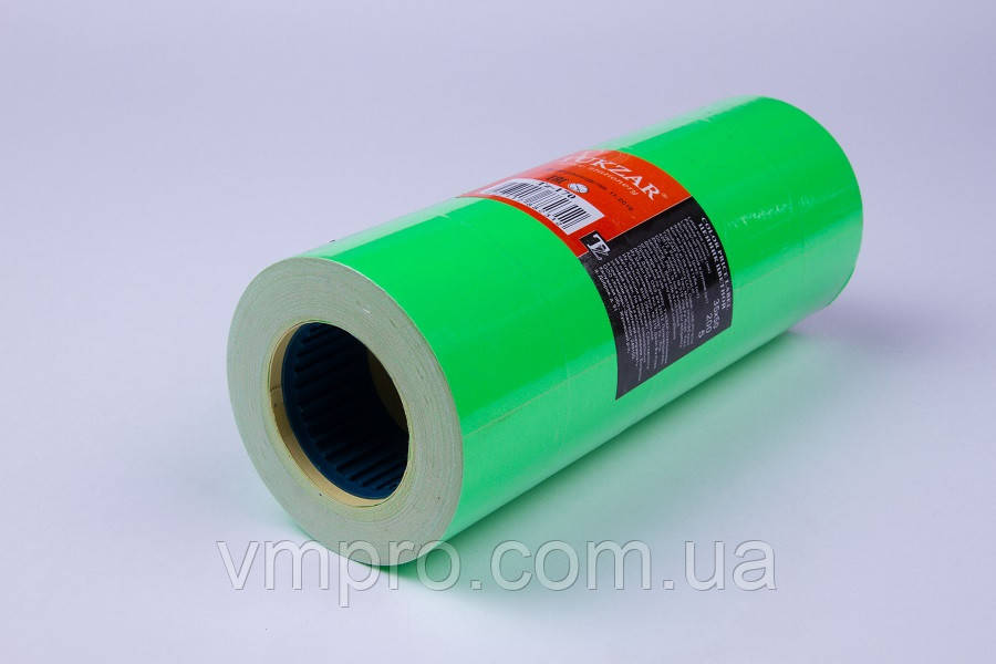 Ценники цветные 35×50 mm (10m/200 шт), Tukzar Tz-170, этикет-лента, разные цвета - фото 2 - id-p537123401