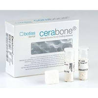 Cerabone, Botiss biomaterials, 1,0 см. куб., гранулы 1,0-2,0 (Косточный заменитель животного происхождения)