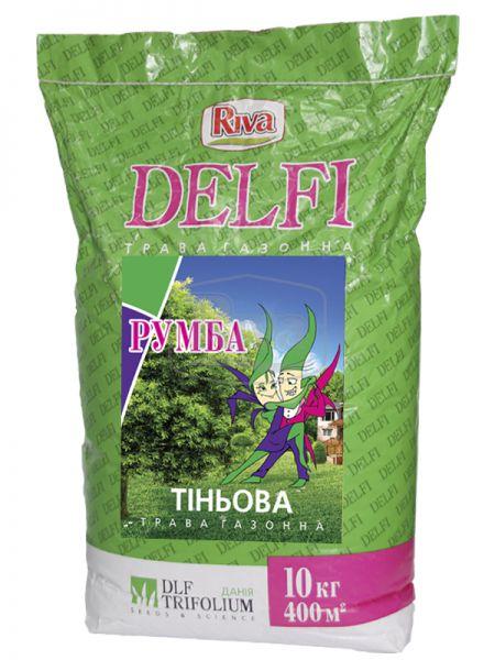 Газонна трава Delfi Темно-зелена Румба 10 кг
