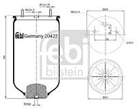 Подушка амортизирующая 20422 (FEBI)