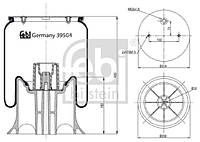 Подушка амортизирующая 39504 (FEBI)