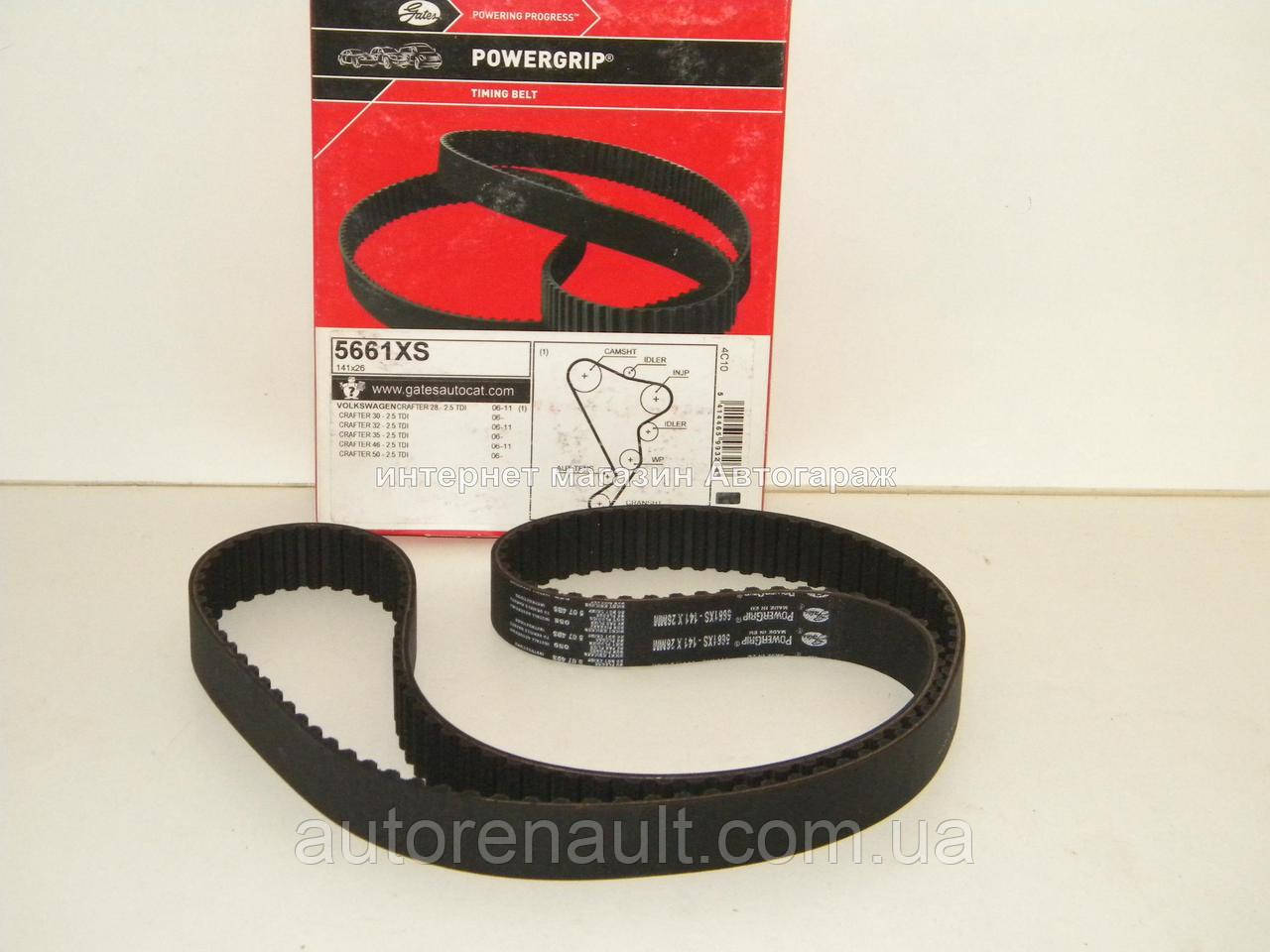 Ремінь ГРМ на Фольксваген Крафтер": 2.5 TDI 2006-> GATES (Бельгія) 5661XS, фото 1