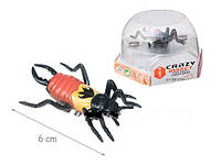 Микро-робот Жук "Crazy insect" на батарейках
