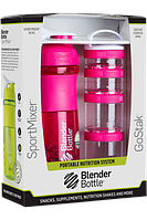 Шейкер BlenderBottle Sportmixer рожевий 760 мл pink/рожевий