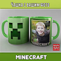 Чашка с фото Minecraft