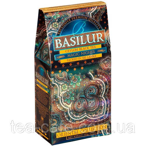 Чай чорний Basilur Східна колекція Магія ночи картон 100г