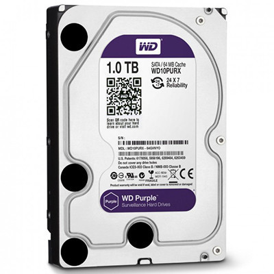 Жорсткий диск WD10PURX 1/Tb 64MB