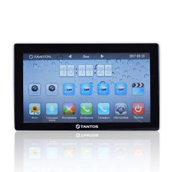 Tantos Violet (black) 10,1" hands free monitor multi function, фото 1