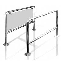 Стаціонарне огородження зі склом, довжина від 0,5 м до 1 м