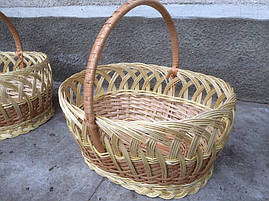 Набір великодніх кошиків із лози (4 шт.), фото 3