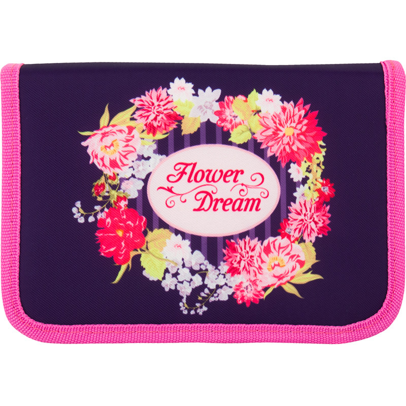 Пенал шкільний Kite 622 Flower Dream K17-622-1