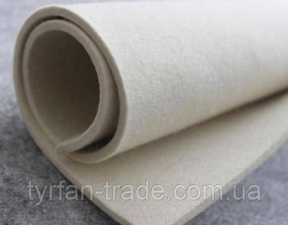 ВОЙЛОК ДЛЯ МАТРАЦА (ХАРЧОВОЇ) ТОВЩ ВІД 3,0 ДО 20 ММ (ПОРІЗКА ПО ...