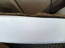 Накладка декоративна на карниз (багет) біла, ширина 5 см (100508), Білий, Білий