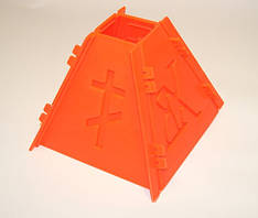 Пасочниця пластик. Форма для сирної паски на 0.5 кг