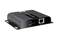 Видео передатчик по витой паре 4К LKV683-POE HDbitT HDMI over IP CAT6 Extender with POE 120m