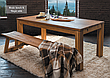 Стіл з масиву ясеня розкладний Shepit (Шепіт) 1400 GOOD WOOD Руськополянський Меблевий Комбінат Явір, фото 7