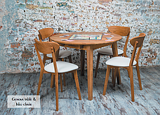 Стіл обідній Женова розкладний 900 GOOD WOOD Руськополянський Меблевий Комбінат Явір, фото 3