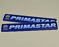 Наклейки на порожки (СИНИЕ) матовые на Nissan Primastar 2001->2014 Украина - TN302M