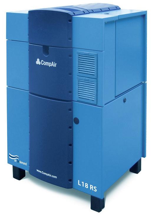 Гвинтовий маслозаповнений компресор CompAir L18 18кВт, фото 1