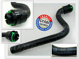 Патрубок грубки впускний GM 13183786 Z14XEP OPEL ASTRA-G