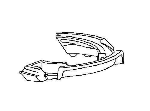 Буфер передней пружины нижний GM 13219067 OPEL Astra-J Zafira-C ...