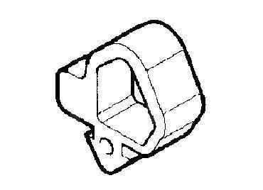 Буфер капота гумовий бічний GM 1160704 24461554 OPEL COMBO TIGRA-B