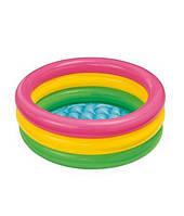 Надувний басейн Intex 58924 «Райдуга», 86 х 25 см