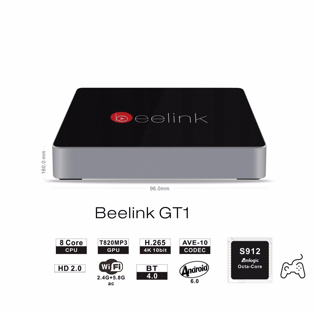 Beelink GT1 2/16 Gb, Android 6.0, Amlogic S912, 8 ядерный, UltraHD 4K, Bluetooth v4.0, Wi-Fi. - фото 5 - id-p537867298