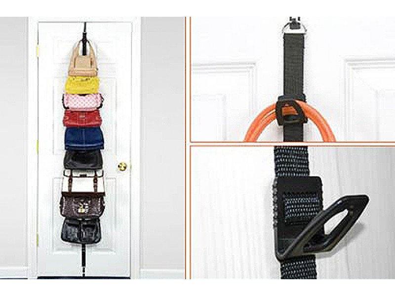 Adjustable Bag Rack Держатель для сумок на 16 крючков - фото 2 - id-p527477694