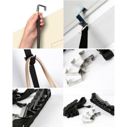 Adjustable Bag Rack Держатель для сумок на 16 крючков - фото 4 - id-p527477694