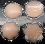 Силіконові багаторазові накладки на соски. Квітка, фото 6