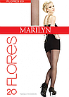 Колготи жіночі  FLORES 20den nero  ТМ Marilyn. 2. 3. 4