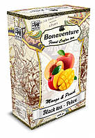Чорний чай "Mango & Peach" (Манго і Персик) - Bonaventure 100 г.