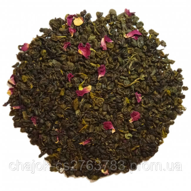 Зелений чай "Strawberry & Kiwi" (Полуниця та Ківі) - Bonaventure 100 г. - фото 2 - id-p537895736