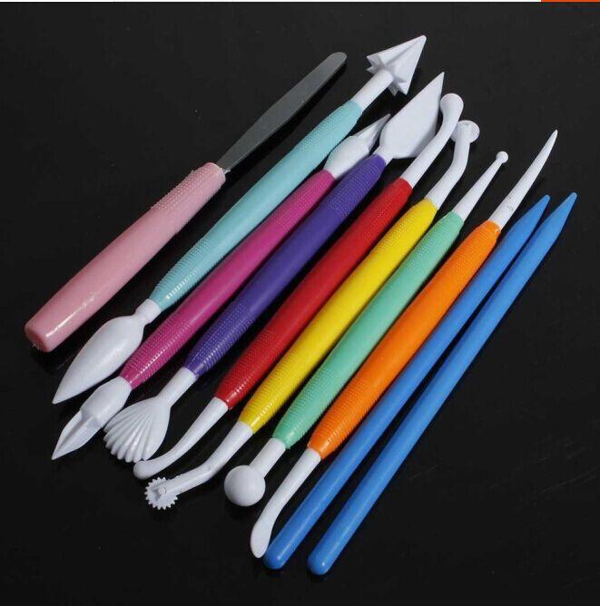 Набір стеків для мастики 10 предметів 17 см