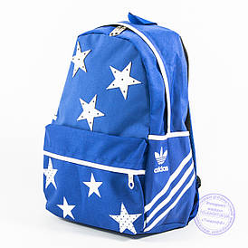 Спортивний рюкзак Adidas - блакитний - 2036