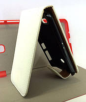 Чохол для Nokia Lumia 510 фліп книжка протиударний білий, фото 3